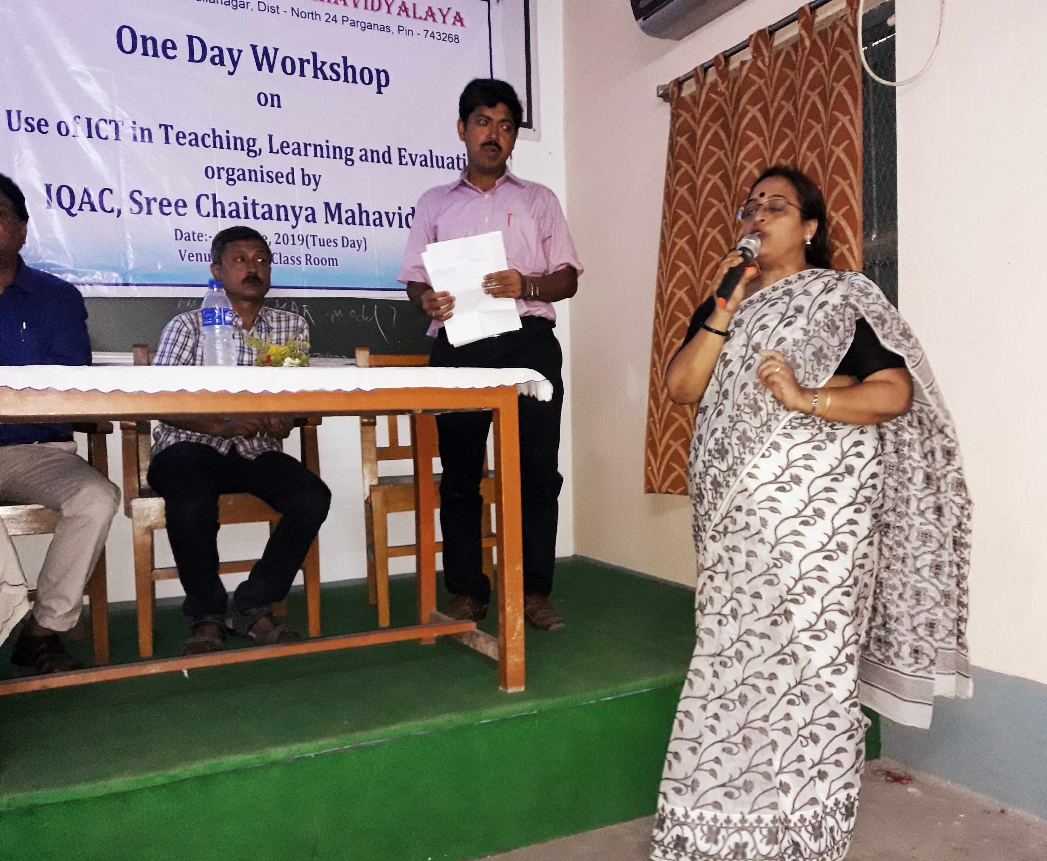 One Day Workshop on ICT Based Teaching, Learning and Evalution Organized By IQAC, SCM, 04-06-2019